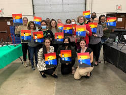 team building painting party