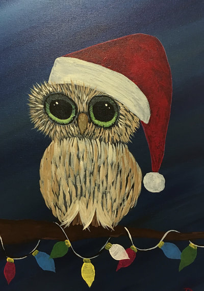 Festive-Owl-Kids-Paint-Party